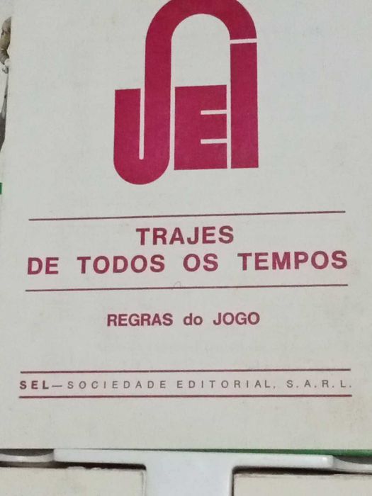 Jogo Tabuleiro Trajes de Todos os Tempos da SEL