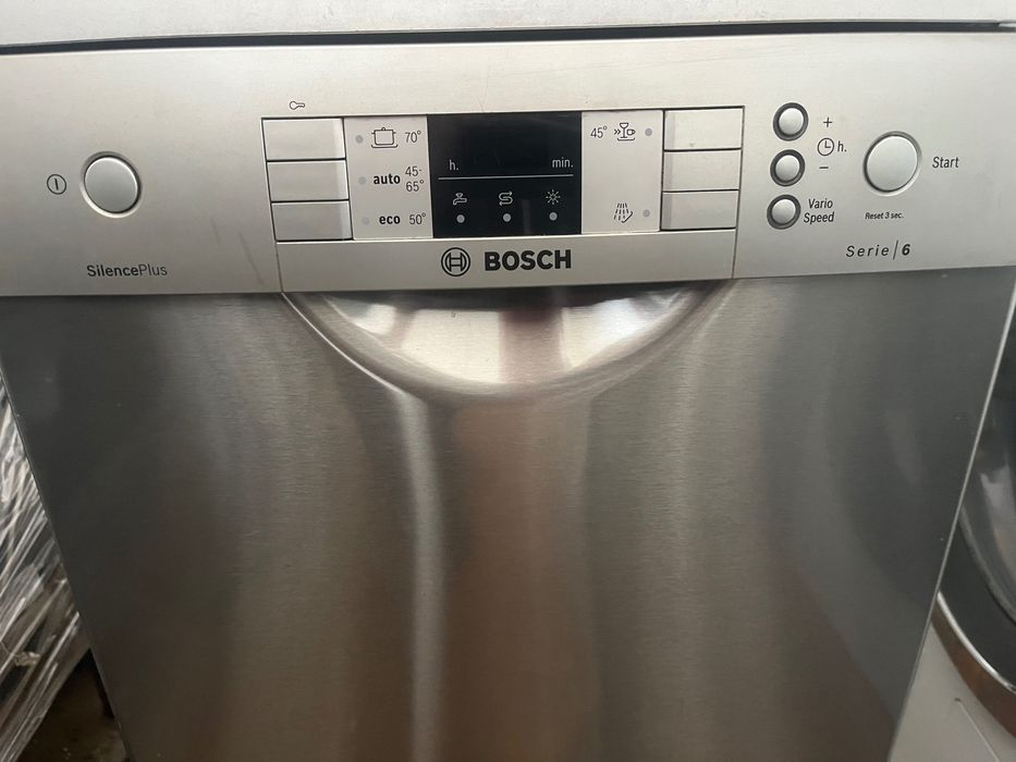 Zmywarka 45cm BOSCH Srebrna z gwarancją