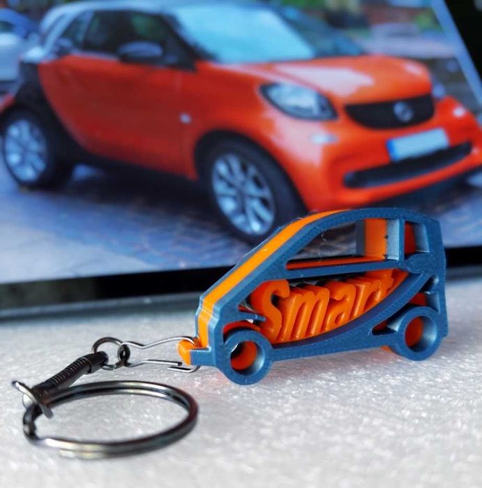 Брелок smart fortwo 450 451 forfour на ключи зажигания: 120 грн