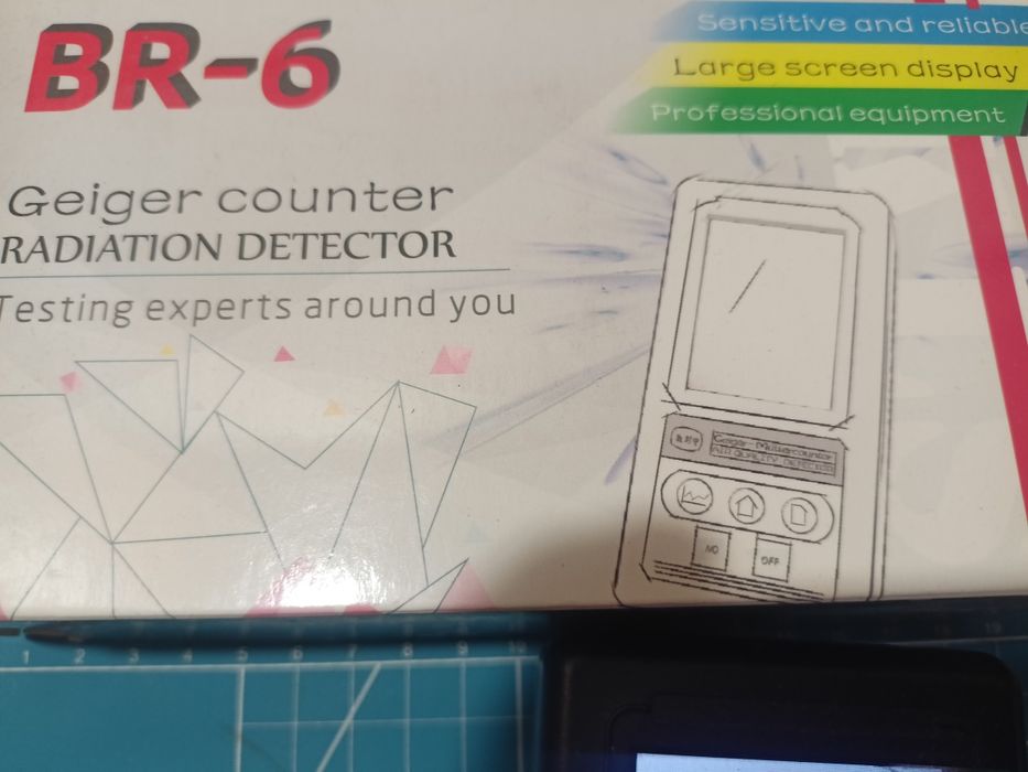 Дозиметр радіометр лічильник гейгера BR6