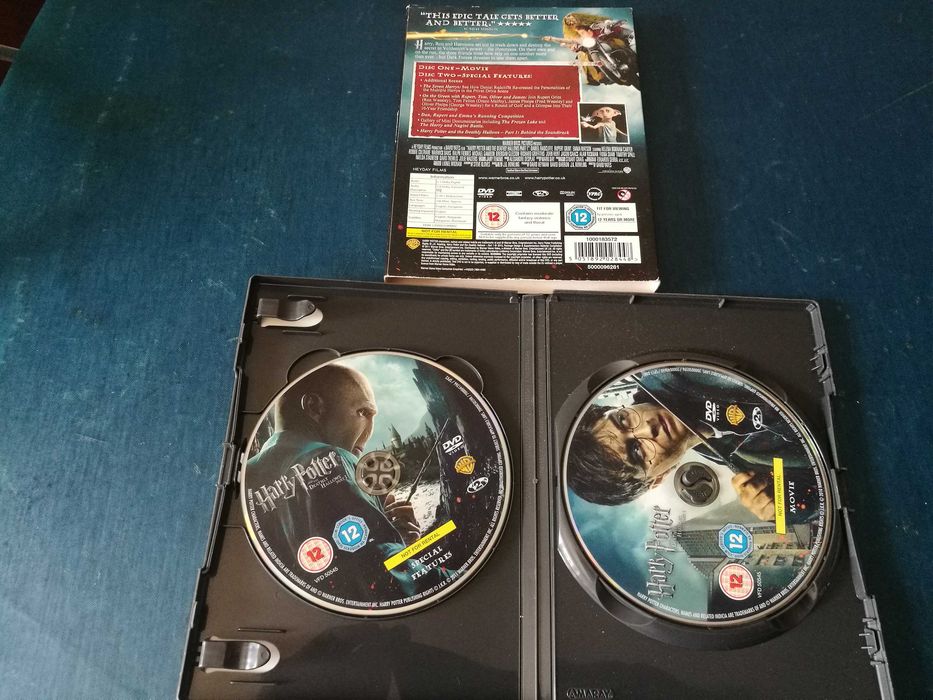 Harry Potter And The Deadly Hallows - Part 1 2XDVD (legendagem em Inglês)