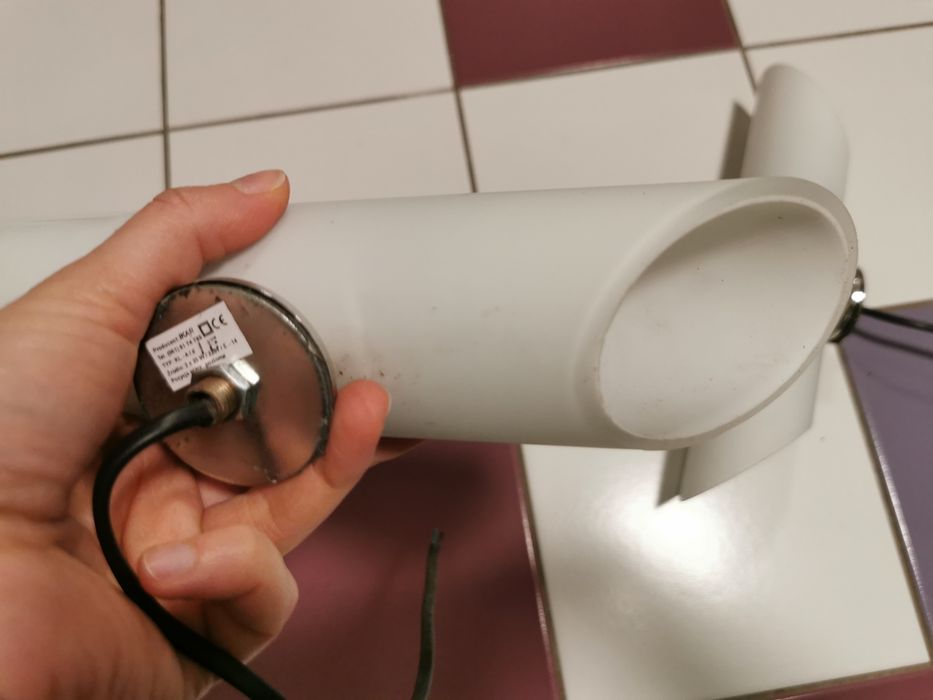Szklane kinkiety / lampy