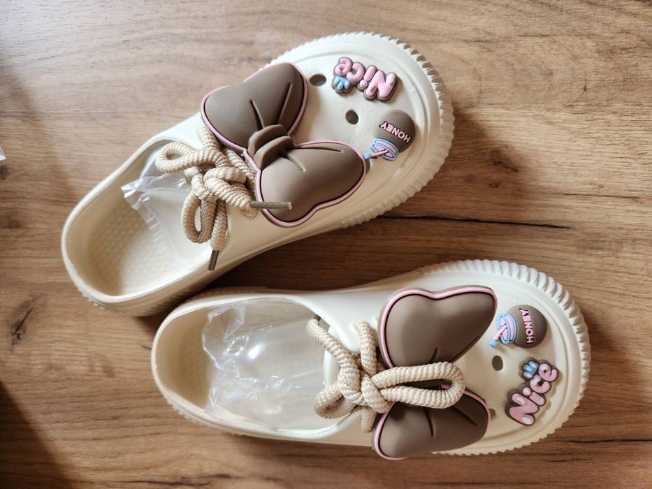 Crocs  38 39  24,25см Резиновые сабо шлёпки шлёпанцы на платформе мюли