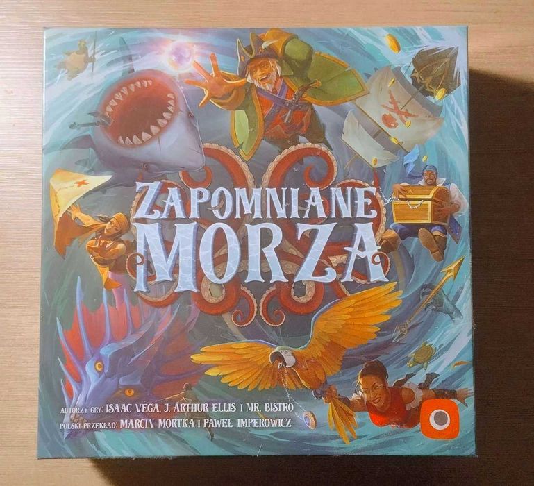 Zapomniane morza - gra planszowa FOLIA