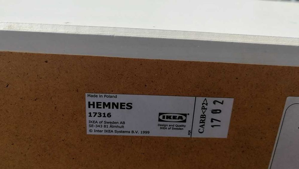 nadstawka do biurka Hemnes Ikea