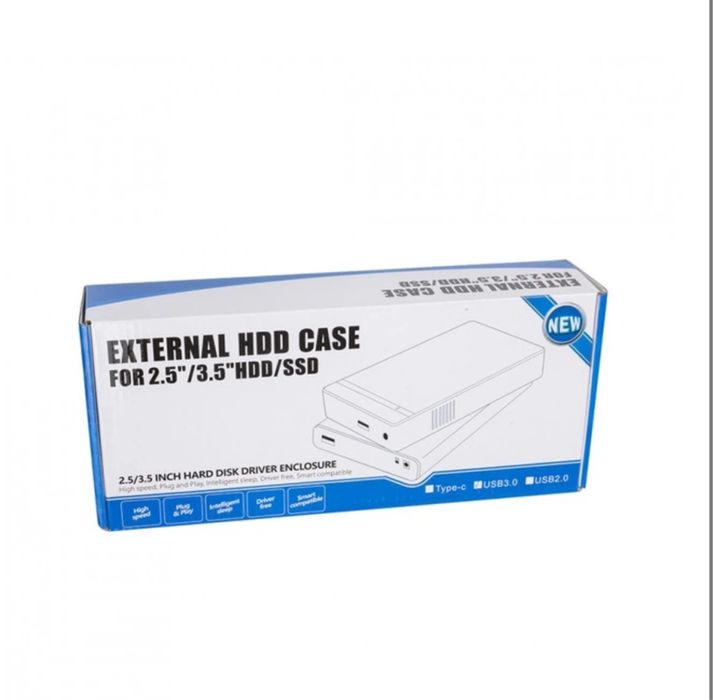 Kieszeń zewnętrzna PowerPlant HDD 2.5" USB3.0 (HC380213)