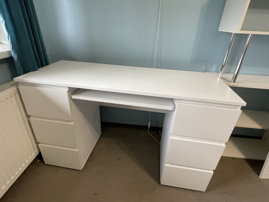 Biurko 130x50 plus krzesło