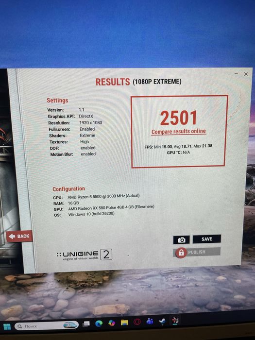 Rx580 4gb saphire