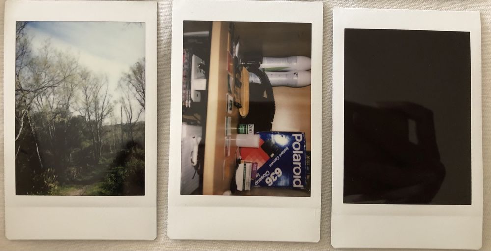 Fotos polaroid para decoração