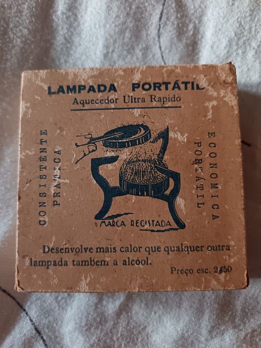 Lâmpada Portátil antiga