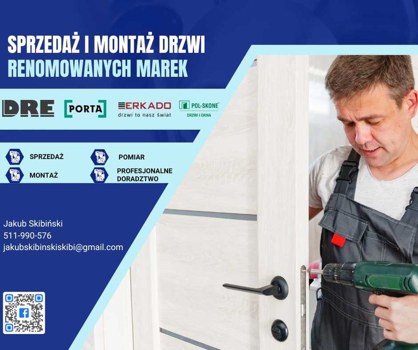 Sprzedaż Montaż Drzwi Wewnętrznych