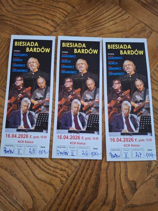 Bilety na koncert KCK