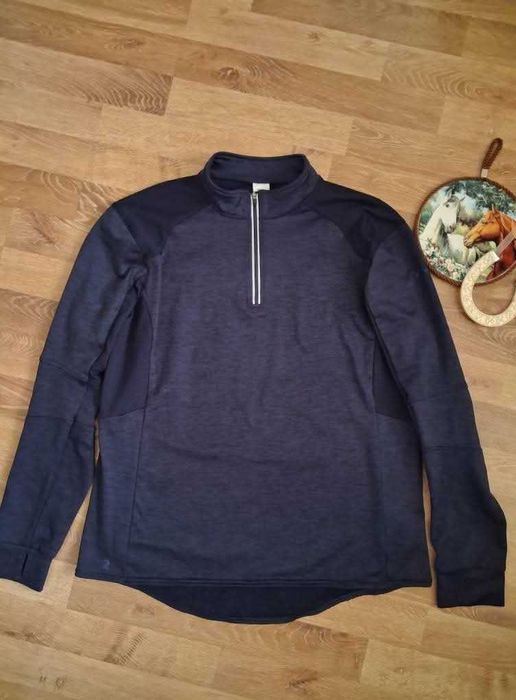 Чоловічий лонгслів fouganza для кінного спорту