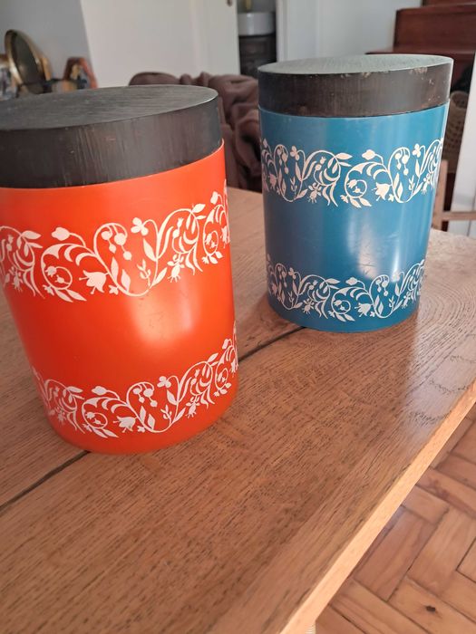 Recipientes para guardar farinha e arroz recipientes cozinha vintage