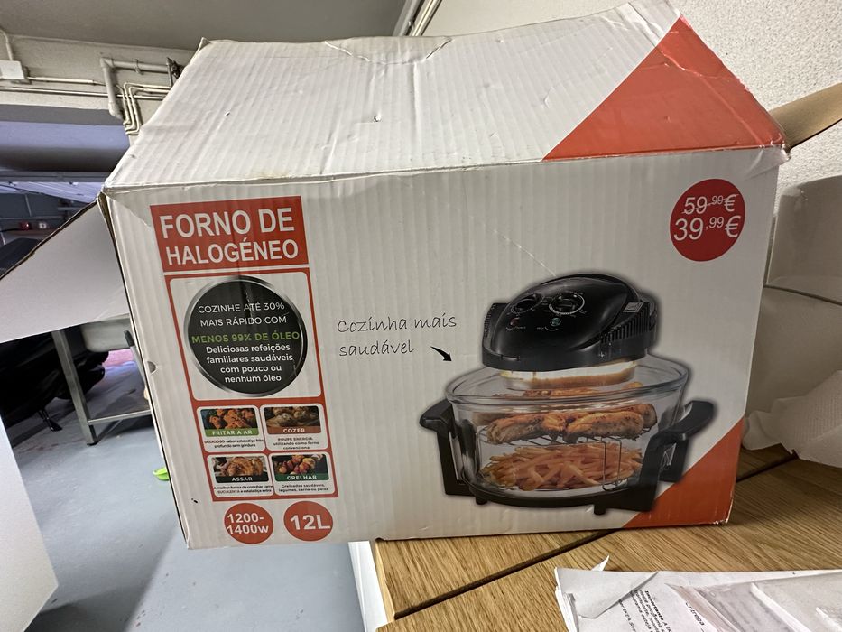 Forno de halógeneo