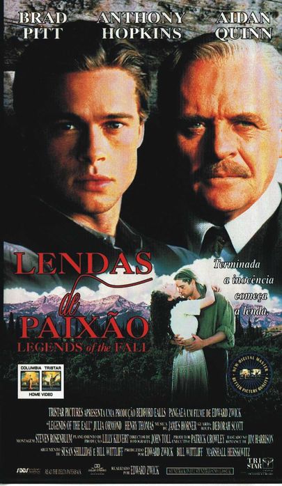 Lendas de paixão VHS