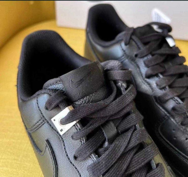 Кросівки Nike Air Force 1 low Alyx Black / чорні елікс найк форси