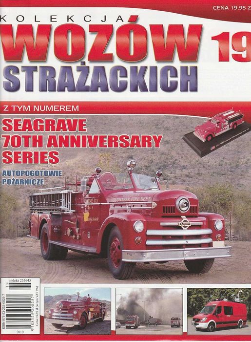 Wóz strażacki Seagrave `70th Anniversary Series , 1:64 , Amercom