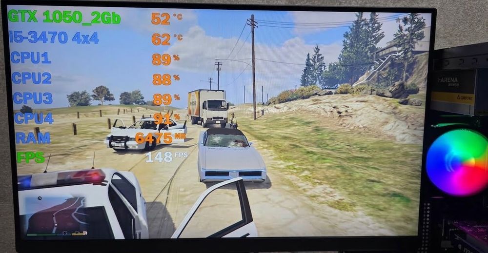 И ровой ПК  i5 RUST cs2 GTAV dota wot fortnite BMG fs gtx1050
