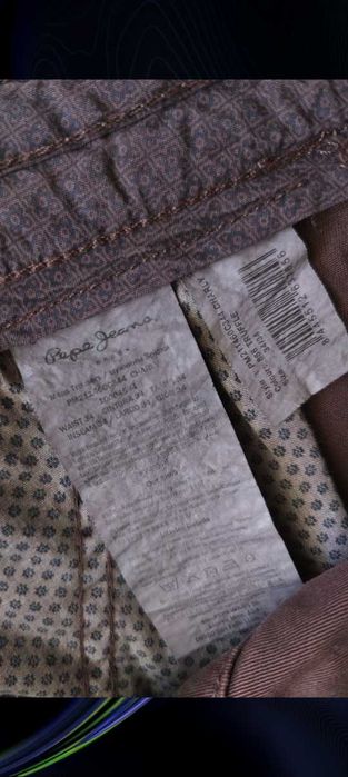 Джинсы (chino Pepe jeans London United Kingdom w34 stretch truffle.