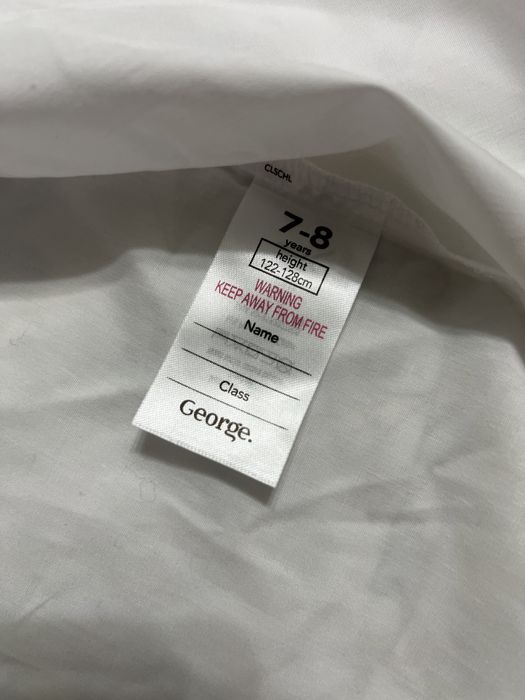 Шкільні білі рубашки George 122-128