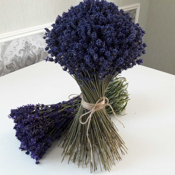 Лаванда букет із сухоцвітів на подарунок