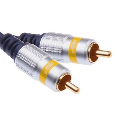Kabel przewód RCA - RCA CHINCH coaxial 5m Veoz