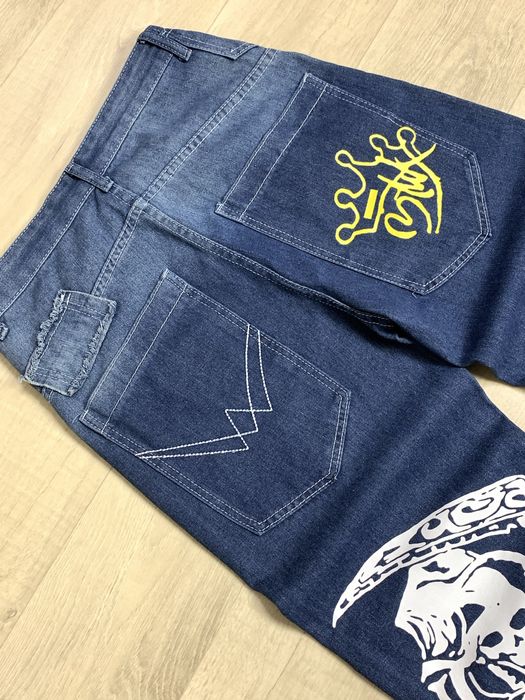 Чоловічі широкі джинси baggy fit jnco style sk8 y2k