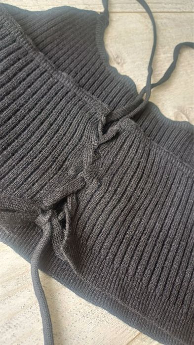 Top, crop top wiazany, top na lato, shein