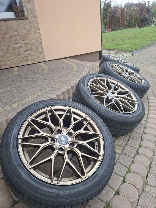 Kola Dotz 18" 5x120 Opony letnie 245/45/18 Bmw/Opel