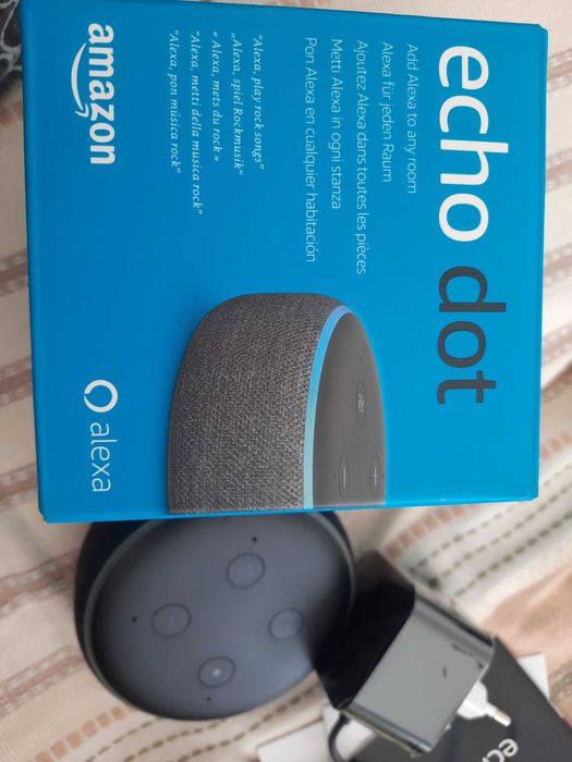 Coluna echo dot (3a geração)| alexa