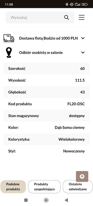 Zestaw Mebli do sypialni