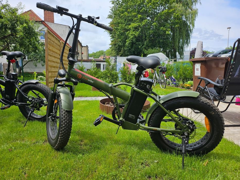 GreenWolke M04 składany, 250 Wat, 20 cali! Okazyjnie rower elektryczny składany