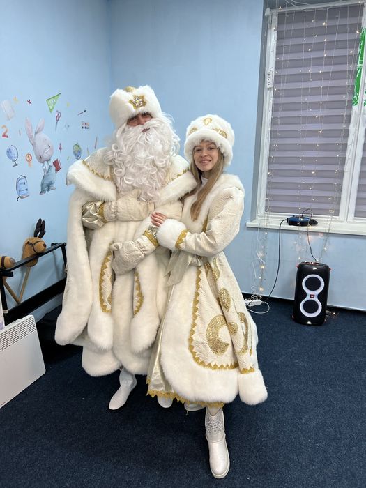 Дед мороз на дом, Дід Мороз і Снігуронька.