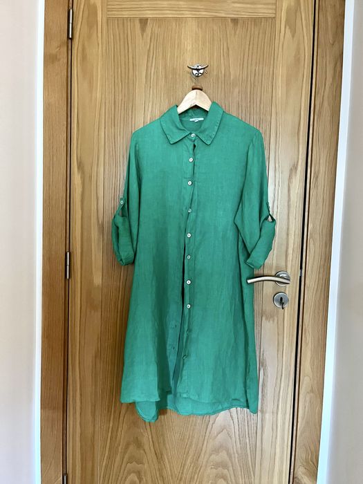 Camisa longa/ vestido verde Veritas