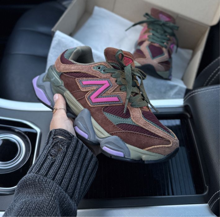 36-45 р кросівки New balance 9060 Burgundy Pink