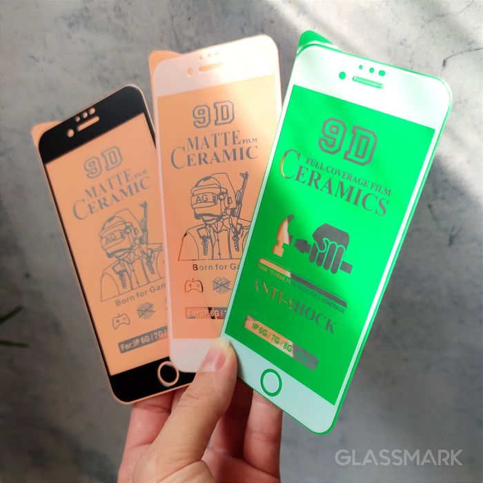 Захисне скло плівка кераміка на iPhone 7/8/SE2020 керамика айфон