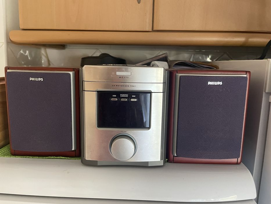 Radio com leitor CDs Philips