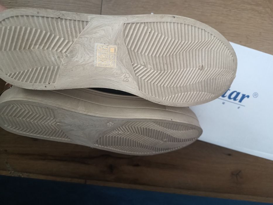 Buty na wyższej podeszwie seastar
