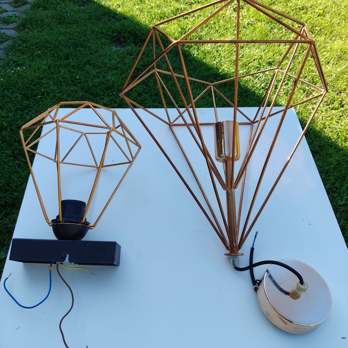 Lampa mała  i duża