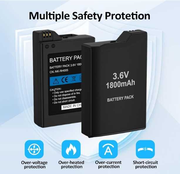 Bateria PSP serie 1000 PSP-110 - 3600 mAh