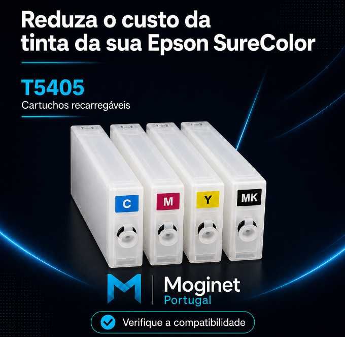 Bulk Ink SC-T5400/5405 (Instalação e Chipless)