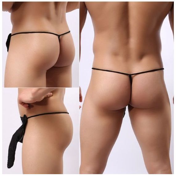 Sexy Stringi Słoń Męskie Majtki Śmieszne Na Prezent Wieczór Kawalerski