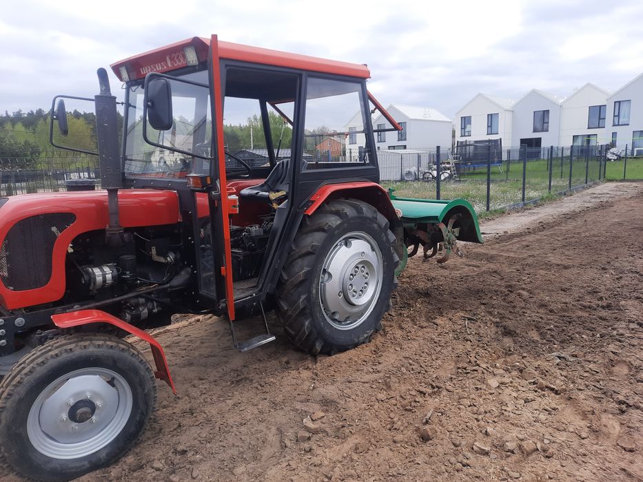 Usługi glebogryzarką oranie