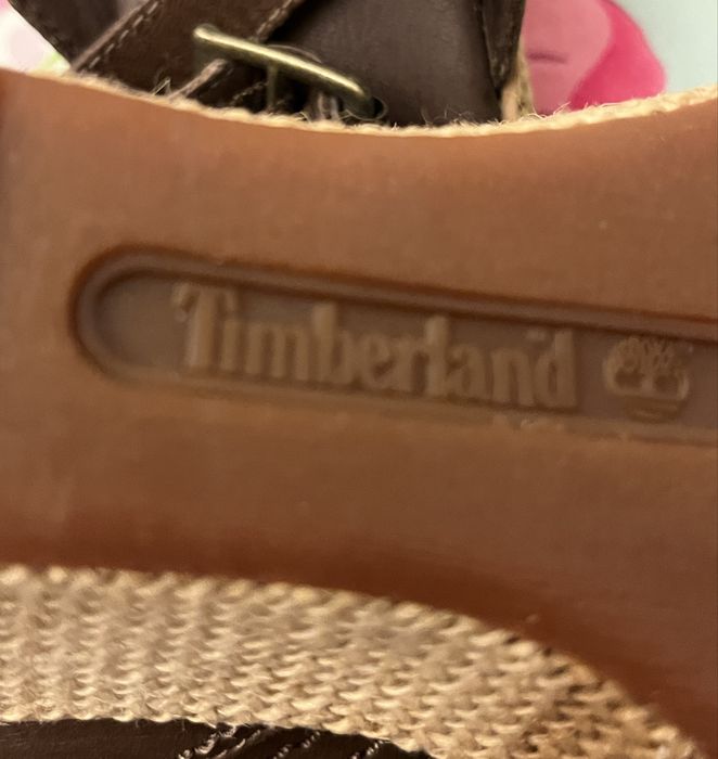 Sandálias de cunha Timberland novos