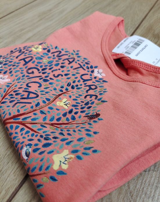 Новий лонгслів, реглан, кофта, футболка довгим рукавом Carters 2р.