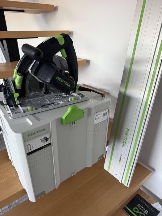 Zagłębiarka Festool TS 55 REBQ-Plus + prowadnica FS 1400/2 | Stan jak nowy