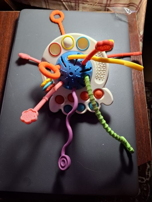 Сенсорная игрушка Монтессори " Осьминог"