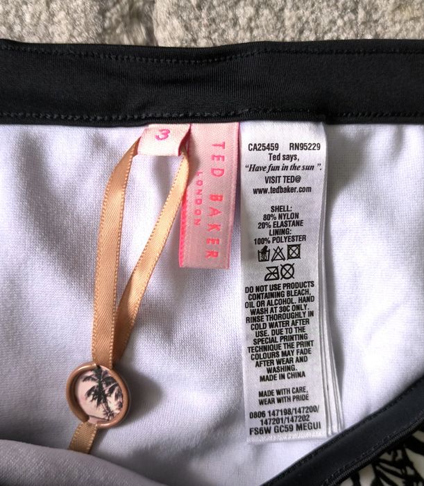 Dół od bikini, majtki od stroju, Ted Baker London, 3 (M/L)