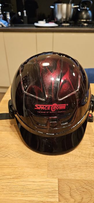 Kask, hełm na skuter, chopper Space Crown TROOPER